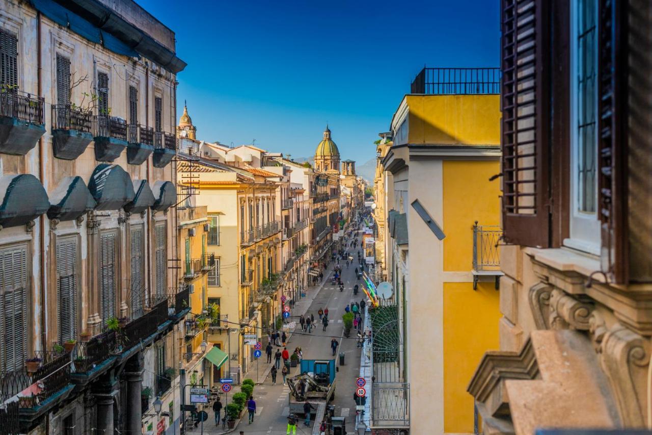 Ferienwohnung Palazzo Ardizzone Palermo Exterior foto