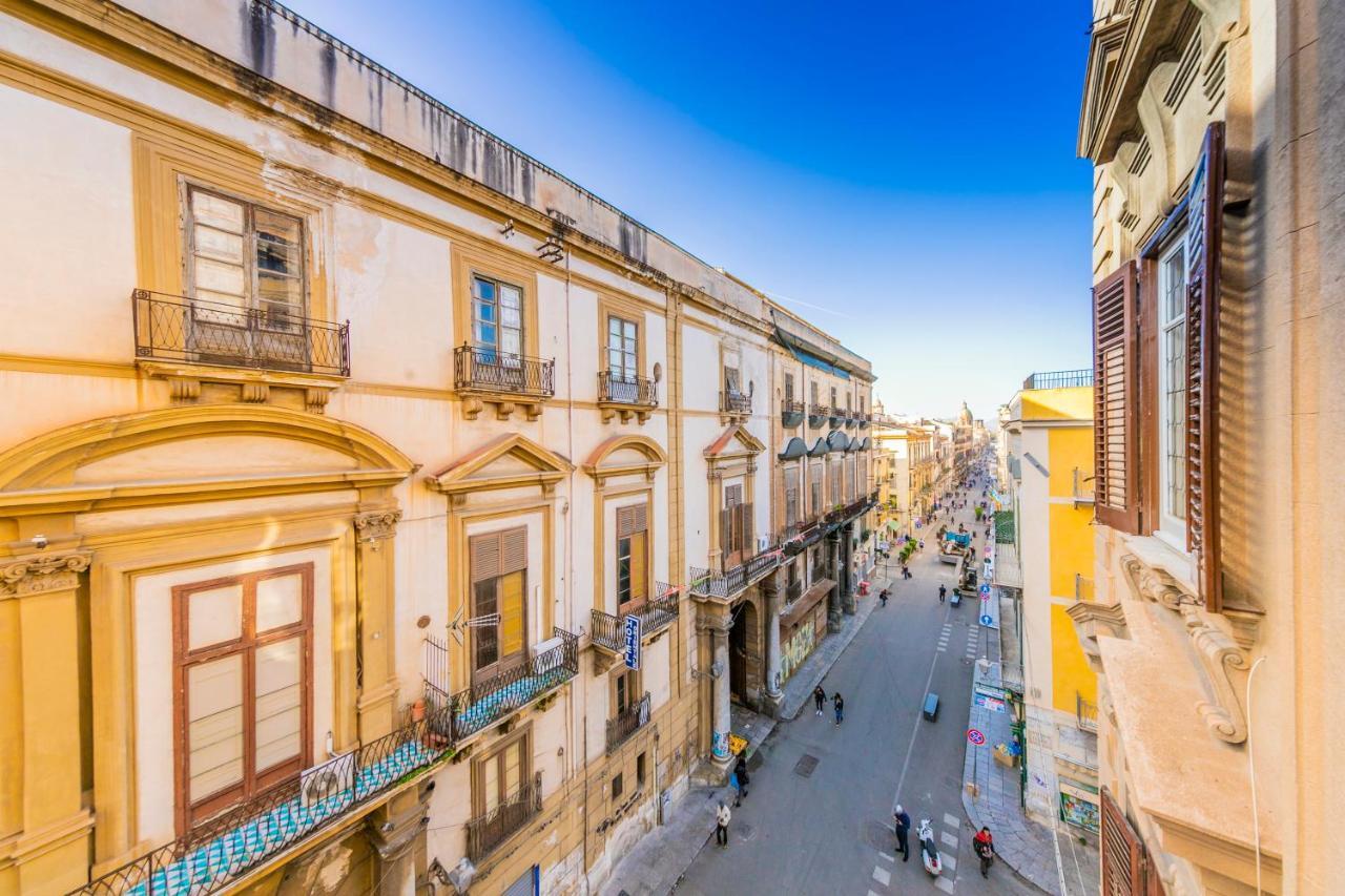 Ferienwohnung Palazzo Ardizzone Palermo Exterior foto